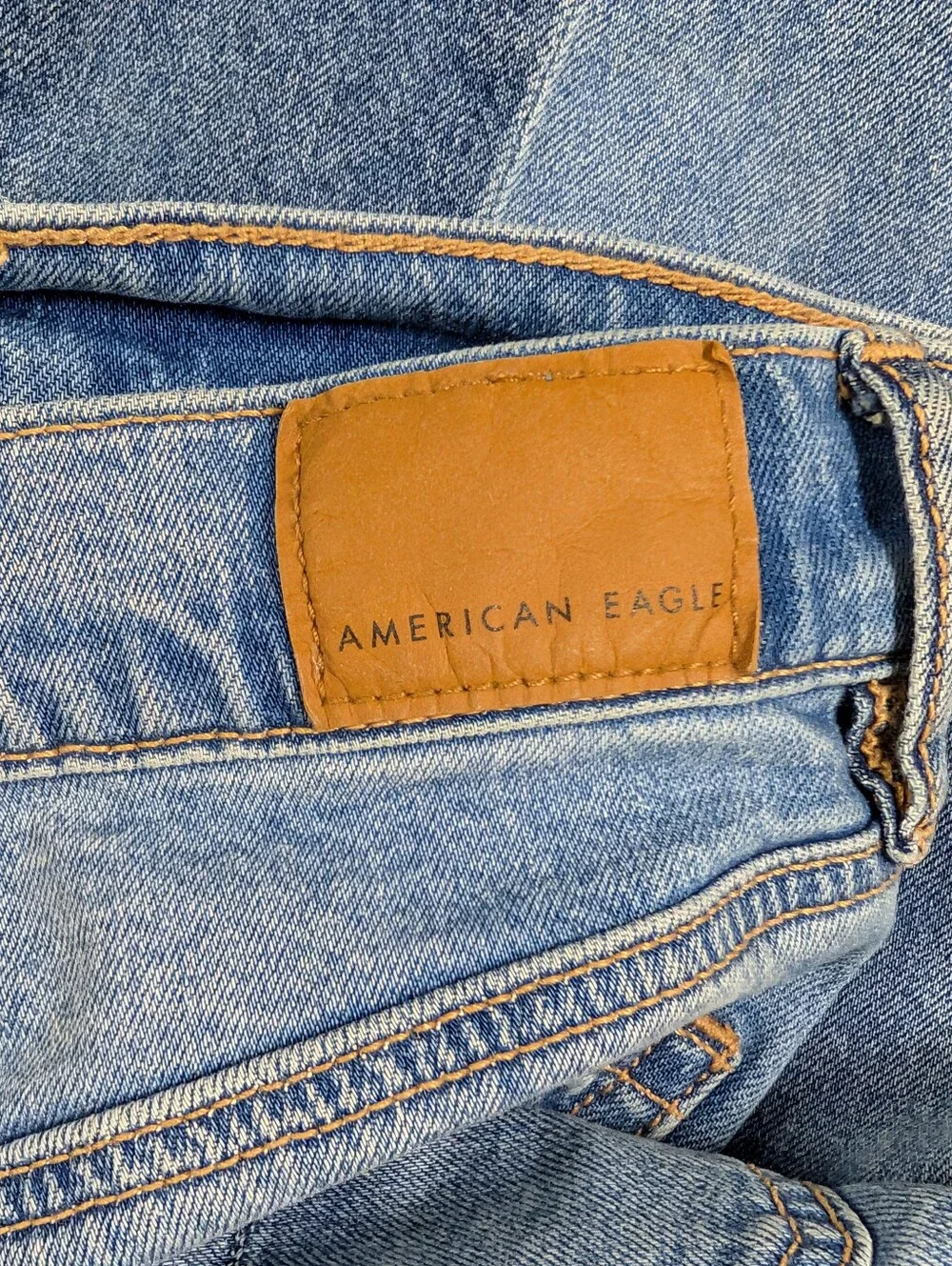 American Eagle Dreamy Drape Stretch Low-Rise Ultra Wide-Leg Jean Size 2